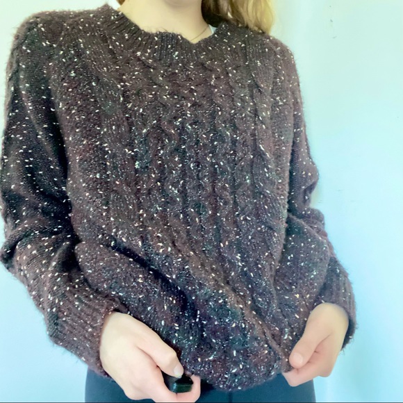 Jessica Soft Brown Sweater Size M - Picture 2 of 7